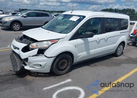 2017 Ford Transit Connect Xlt из США, поврежденный, VIN NM0GE9F72H1336633